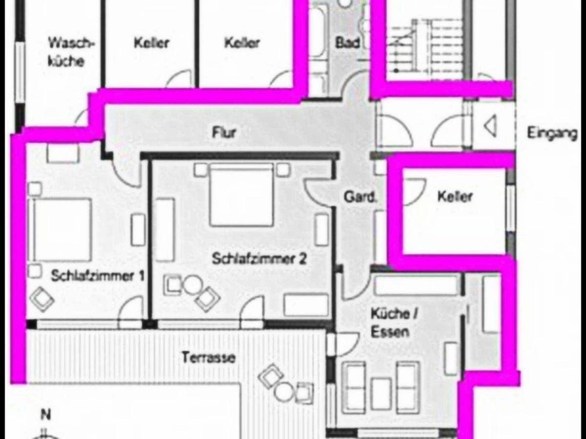 Ferienwohnung Karin Schotten Esterno foto